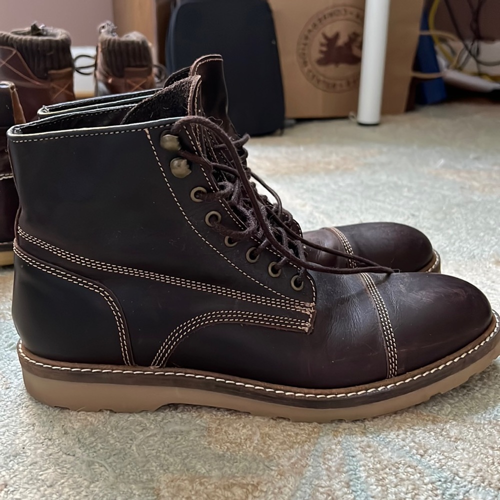 Shoe the Bear Leather Boots